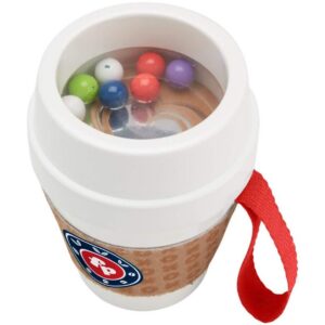 fisher price, coffee cup, rattles with teething toy 2 in 1 , unisex, 3+ months