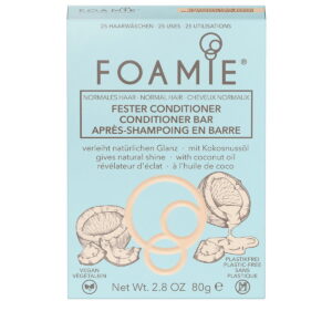 foamie, shake your coconuts, hair conditioner bar, for shine, 80 g