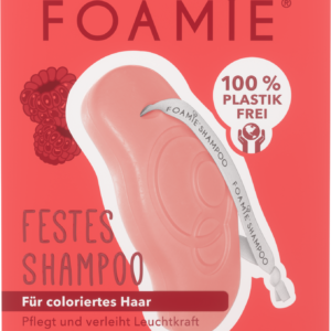 foamie, the berry best, hair shampoo bar, for colour protection, 80 g