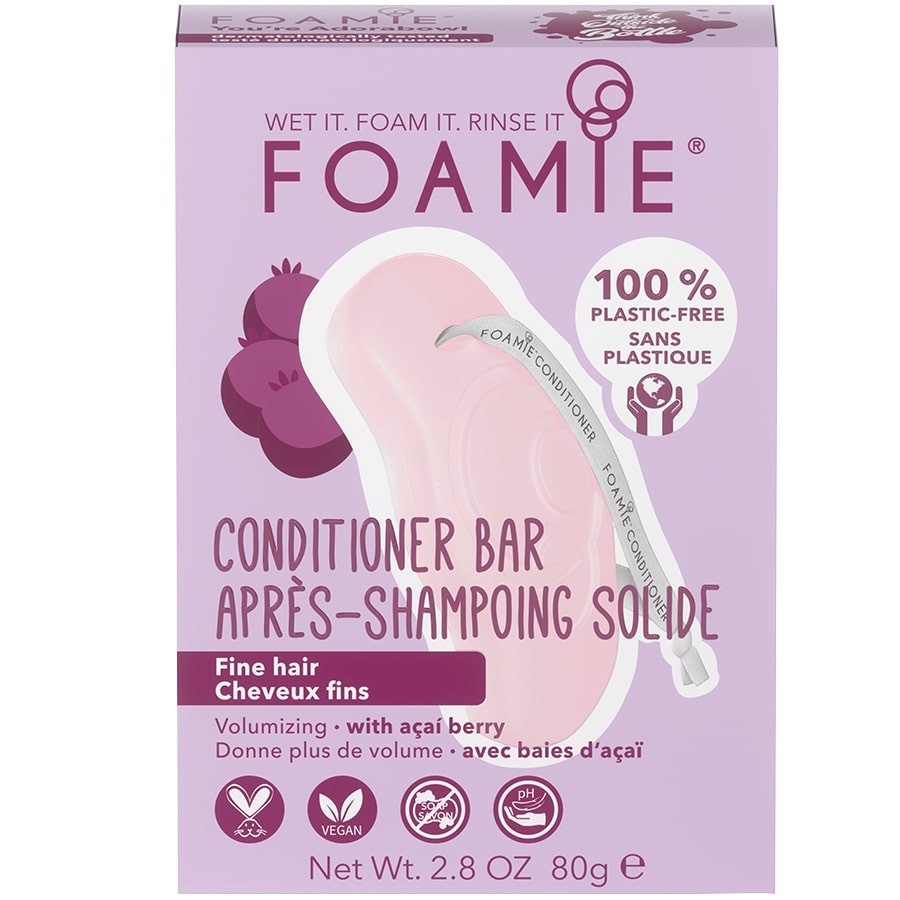 foamie, you`re adorabowl, hair conditioner bar, for volume, 80 g foamie, you`re adorabowl, hair conditioner bar, for volume, 80 g