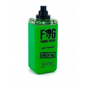frankie garage, sporty fragrance green tag, eau de toilette, for men, 100 ml
