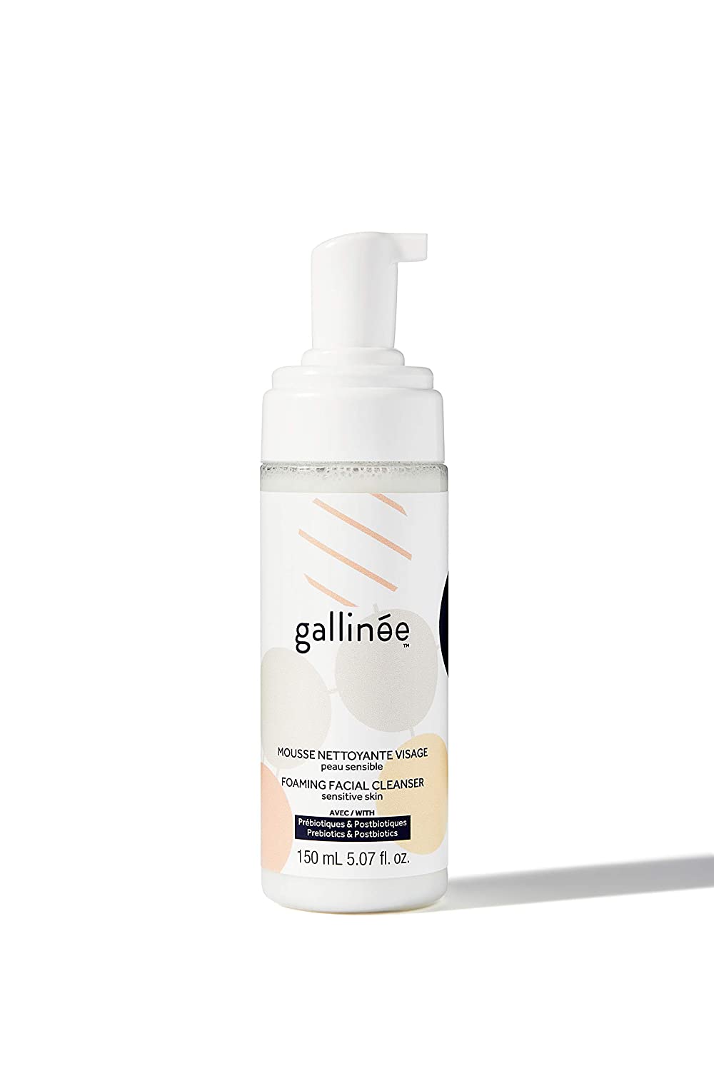 gallinee, microbiome skincare, prebiotics & postbiotics, purifying, cleansing foaming cream, 150 ml gallinee, microbiome skincare, prebiotics & postbiotics, purifying, cleansing foaming cream, 150 ml