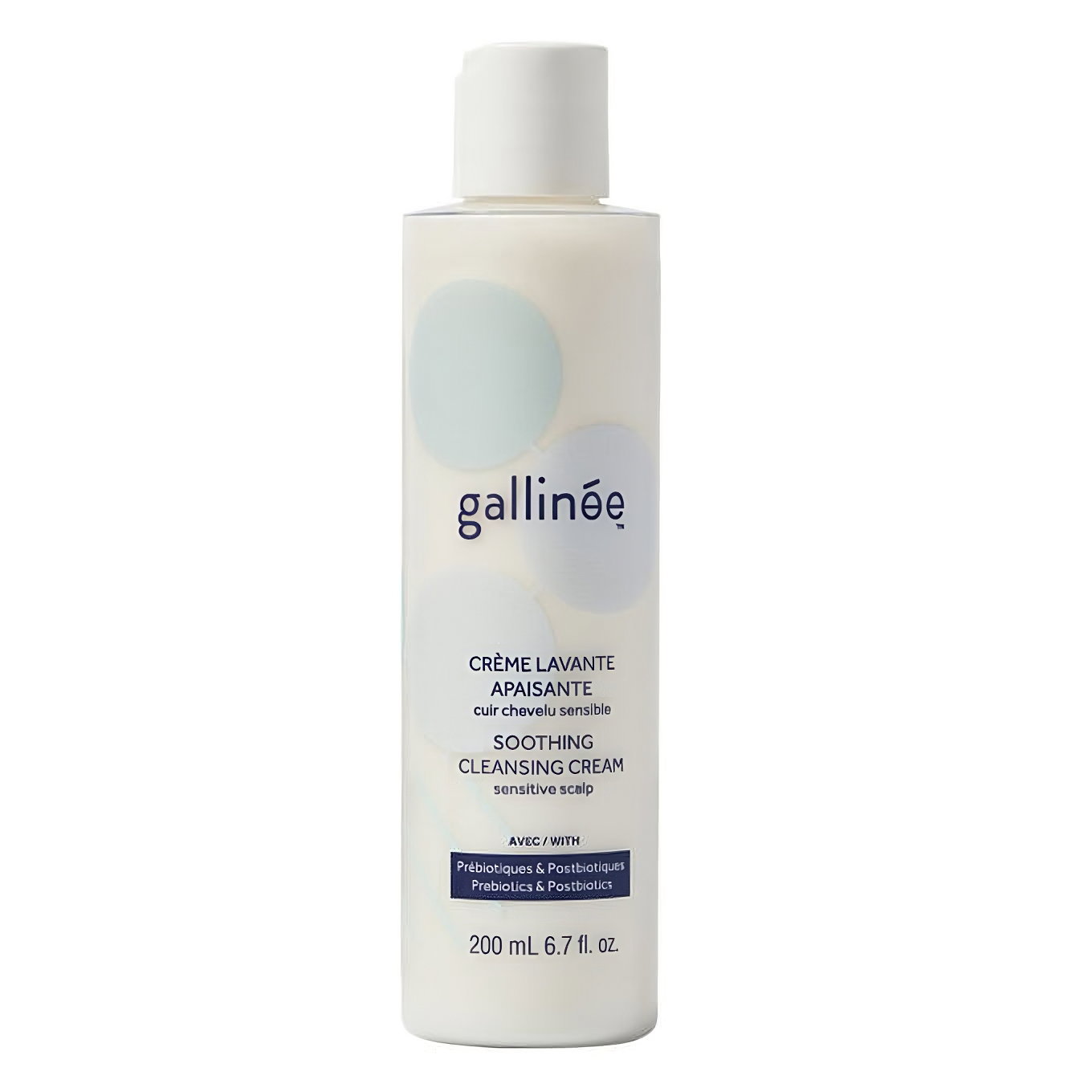 gallinee, hair care, prebiotics & postbiotics, hair shampoo, for calming, 200 ml gallinee, hair care, prebiotics & postbiotics, hair shampoo, for calming, 200 ml