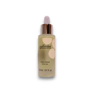 gallinee, microbiome skincare, prebiotics & postbiotics, nourishing, oil, for face, 30 ml