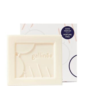 gallinee, microbiome skincare, perfume free, soothing, cleansing bar, for face & body, 100 g