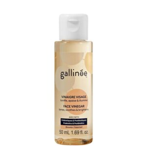 gallinee, microbiome skincare, prebiotics & postbiotics, soothing, lotion, for face, 50 ml