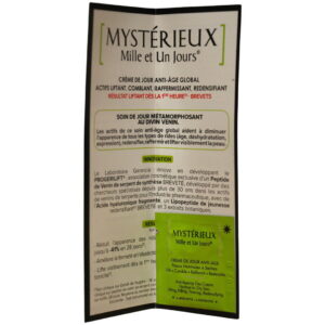 garancia, mysterieux mille et un jours, anti ageing, day, cream, for face, 1 ml *sample