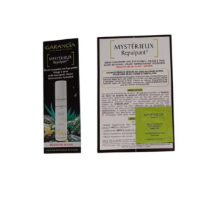 garancia, mysterieux repulpant, silicone free, anti ageing, serum, for face & eyes, 1 ml *sample
