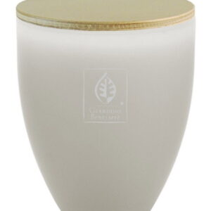 giardino benessere, white musk, scented candle, 100 g