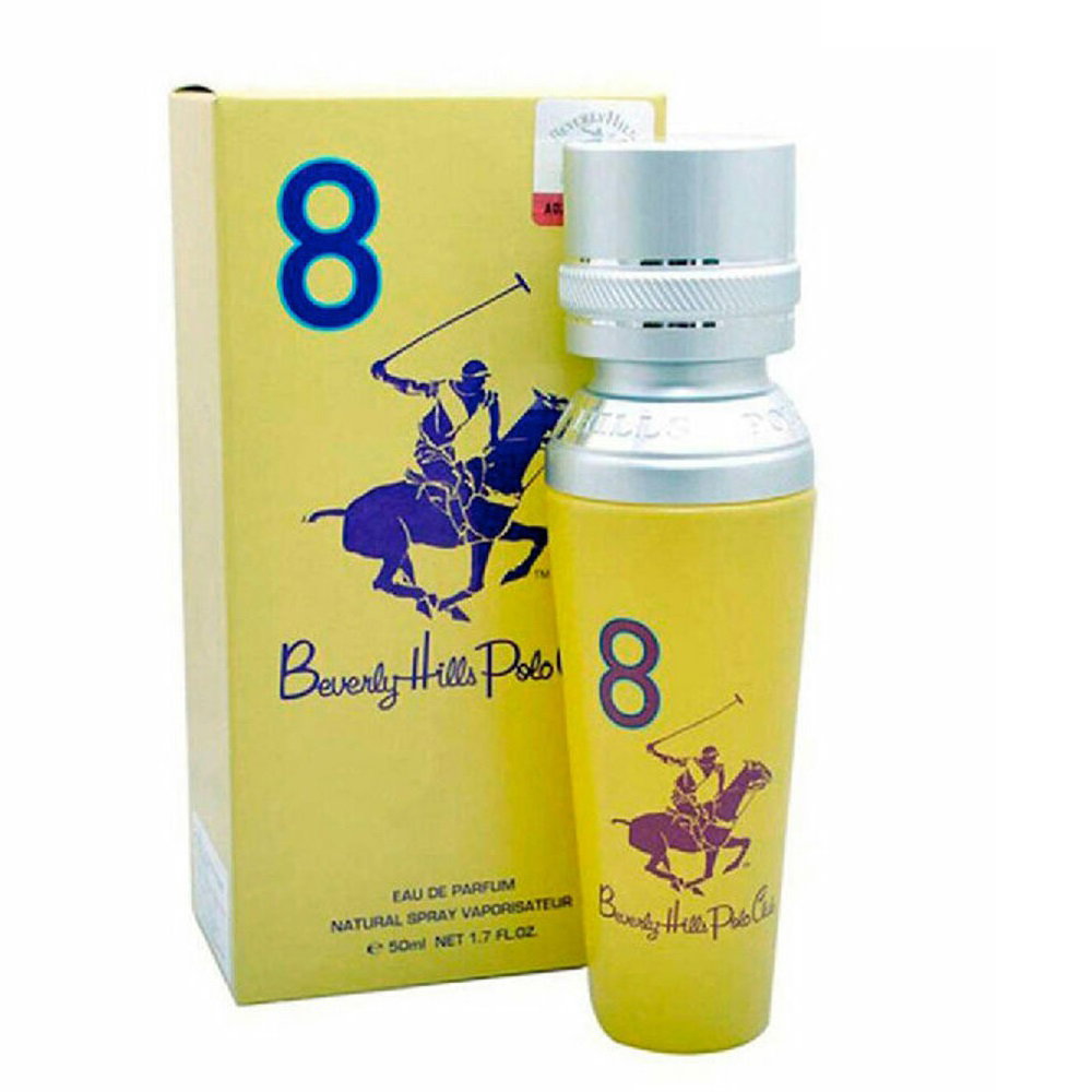 beverly hills polo club, no.8, eau de parfum, for women, 50 ml beverly hills polo club, no.8, eau de parfum, for women, 50 ml