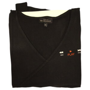 givenchy, play, long sleeve, unisex textile t shirt, for women, size m