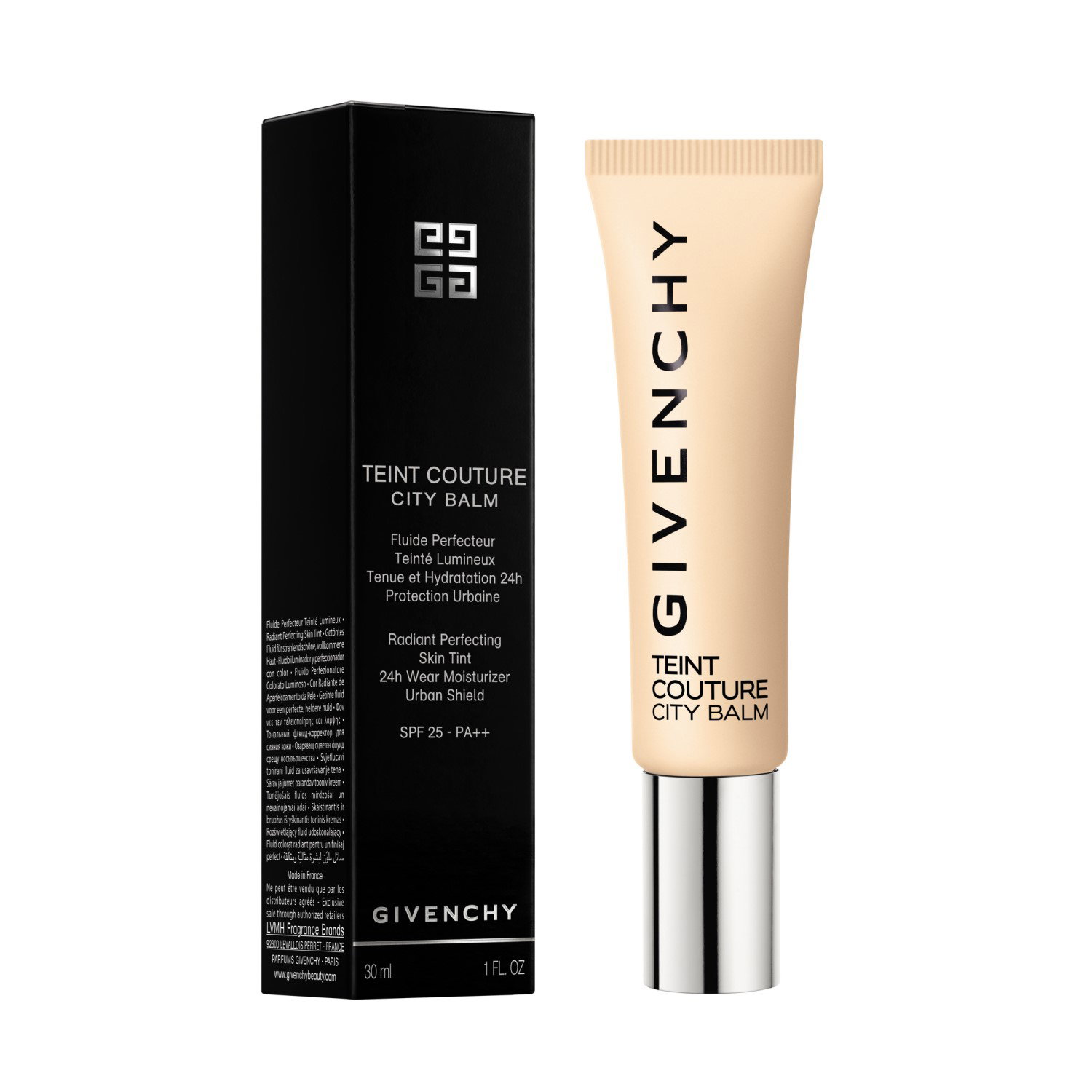 givenchy, teint couture city balm, hydrating, liquid foundation, w370, spf 20, 30 ml givenchy, teint couture city balm, hydrating, liquid foundation, w370, spf 20, 30 ml