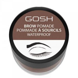 gosh, gosh, waterproof, eyebrow pomade, 001, brown, 4 ml