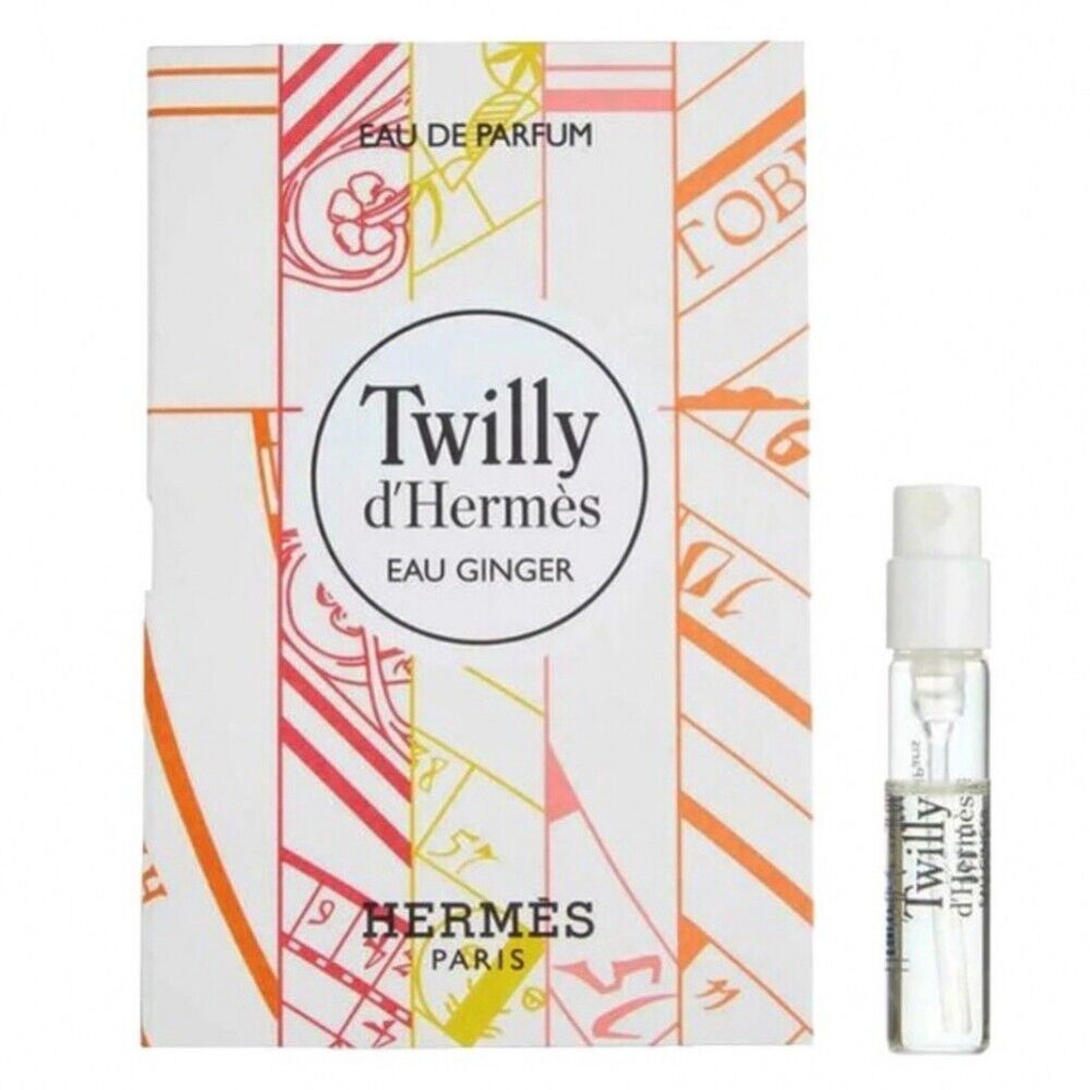 hermes, twilly d'hermes eau ginger, eau de parfum, for women, 2 ml *vial hermes, twilly d'hermes eau ginger, eau de parfum, for women, 2 ml *vial
