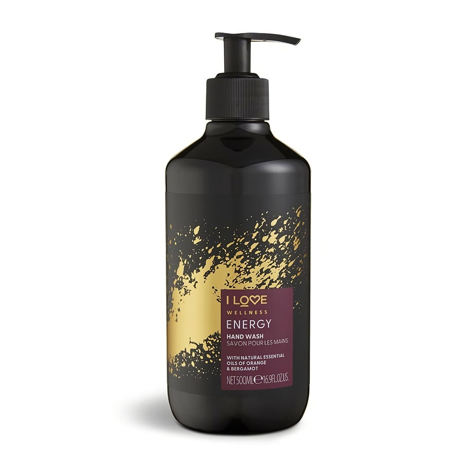 i love, wellness energy, orange & bergamot, cleansing, liquid soap, for hands, 500 ml i love, wellness energy, orange & bergamot, cleansing, liquid soap, for hands, 500 ml