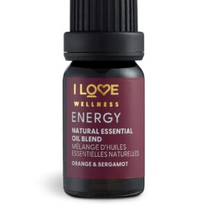 i love, wellness energy, orange & bergamot, essential oil, 10 ml