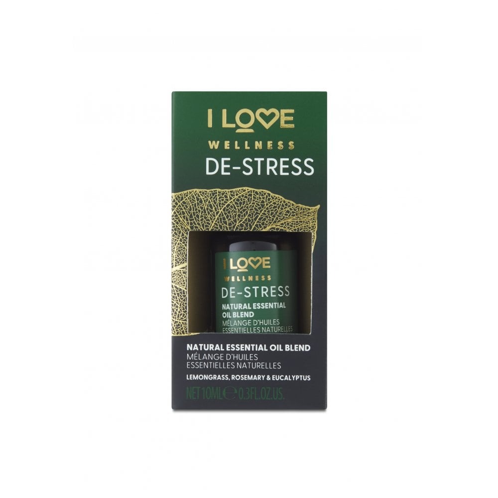 i love, wellness de stress, lemongrass, rosemary, rucalyptus and lavandin, essential oil, 10 ml i love, wellness de stress, lemongrass, rosemary, rucalyptus and lavandin, essential oil, 10 ml