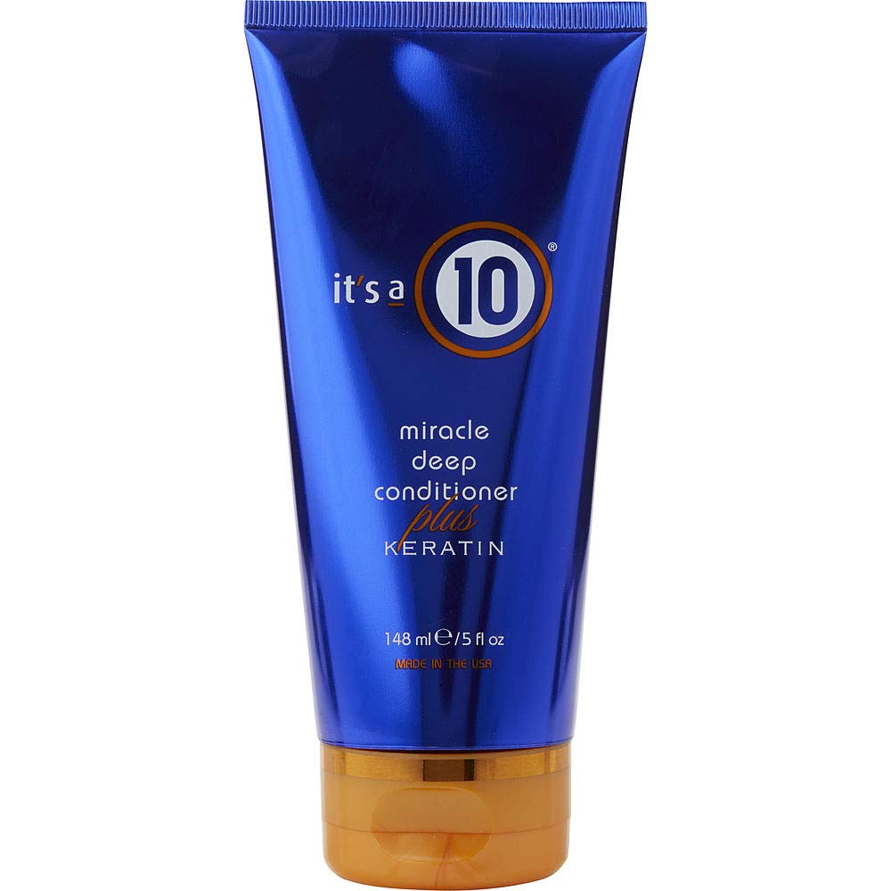 it's a 10, miracle deep plus keratin, hair conditioner, anti frizz, 148 ml it's a 10, miracle deep plus keratin, hair conditioner, anti frizz, 148 ml