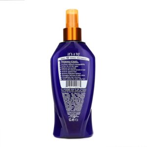 it's a 10, miracle deep plus keratin, hair leave in cream treatment, for hydration, 295.7 ml