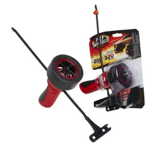 jakks pacific, 1 tyre + ejector off road power claw, jakks pacific, fly wheels, red/black, for boys