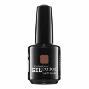jessica, geleration colours, semi permanent nail polish, gel 1176, toasted pecans, 15 ml