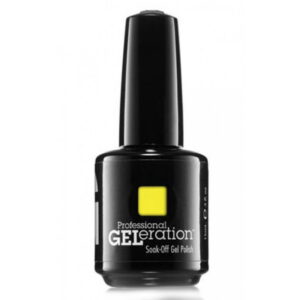 jessica, geleration colours, semi permanent nail polish, gel 788, yellow lightening, 15 ml
