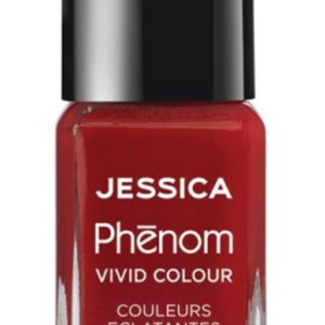jessica, phenom vivid colour, nail polish, phen 021, jessica red, 14 ml