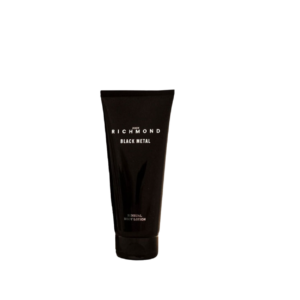 john richmond, black metal, natural, hydrating, body lotion, 200 ml