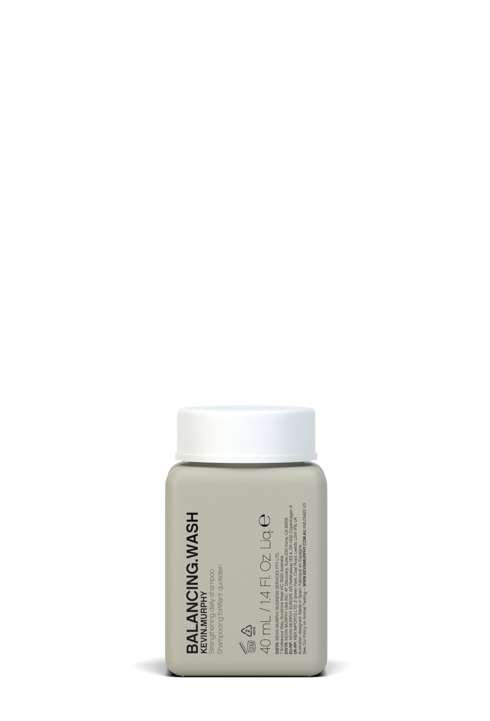 kevin murphy, balancing wash, hair shampoo, for strengthening, 40 ml kevin murphy, balancing wash, hair shampoo, for strengthening, 40 ml