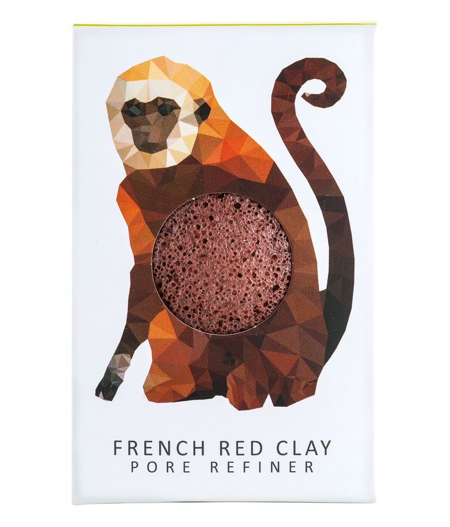 konjac, rainforest monkey, makeup sponge konjac, rainforest monkey, makeup sponge