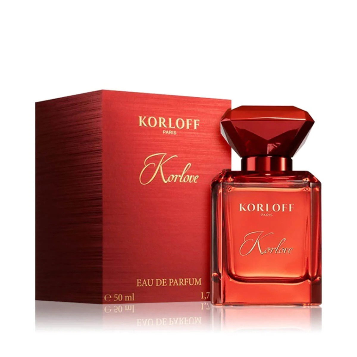 korloff, korlove, eau de parfum, for women, 50 ml korloff, korlove, eau de parfum, for women, 50 ml