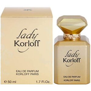 korloff, lady, eau de parfum, for women, 50 ml