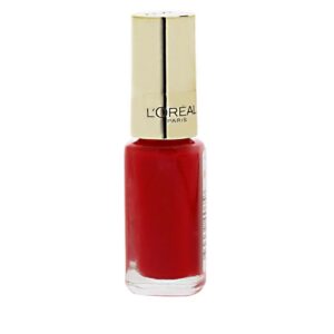 l'oreal paris, color riche le vernis, nail polish, 408, exquisite scarlet, 5 ml