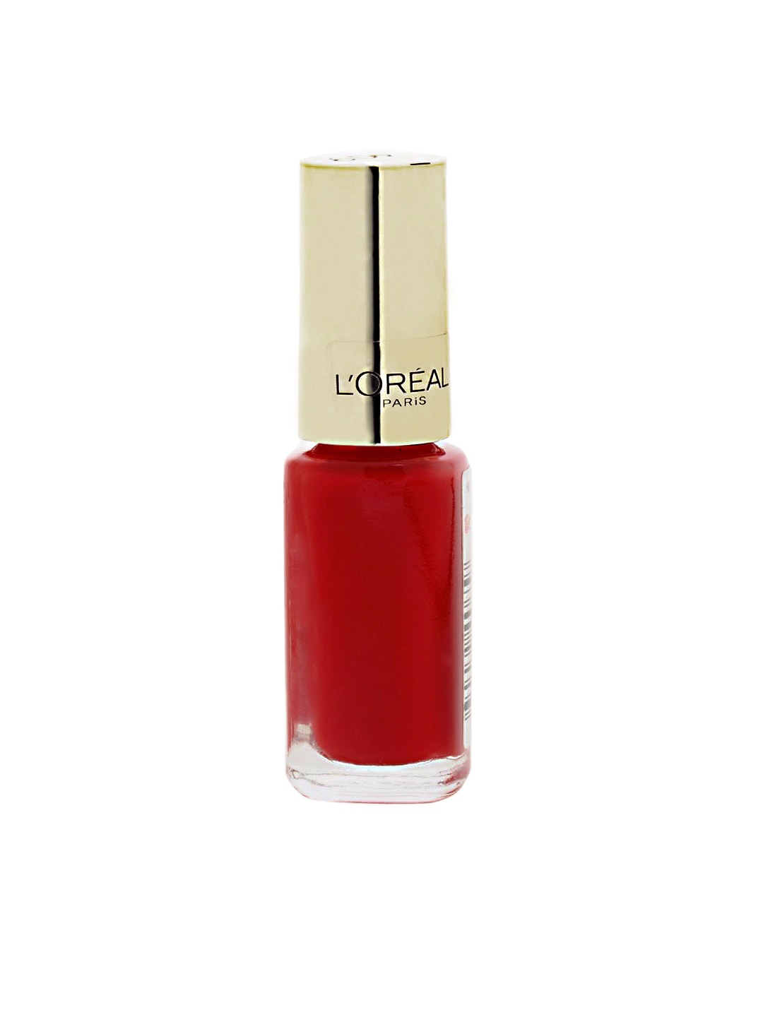 l'oreal paris, color riche le vernis, nail polish, 408, exquisite scarlet, 5 ml l'oreal paris, color riche le vernis, nail polish, 408, exquisite scarlet, 5 ml
