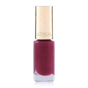 l'oreal paris, color riche le vernis, nail polish, 503, addictive plum, 5 ml