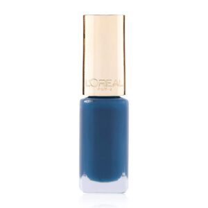 l'oreal paris, color riche le vernis, nail polish, 615, blue fashionista, 5 ml
