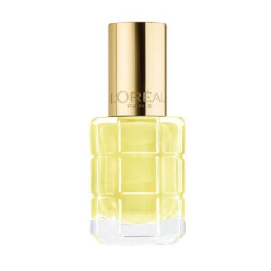 l'oreal paris, color riche vernis a l'huile, nail polish, b07, jaune citron, 13.5 ml