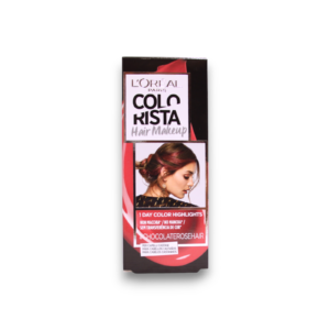 l'oreal paris, colorista hair makeup, semi permanent hair dye, #chocolaterosehair, 30 ml