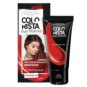 l'oreal paris, colorista hair makeup, semi permanent hair dye, #copperhair, 30 ml