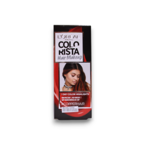 l'oreal paris, colorista hair makeup, semi permanent hair dye, #copperhair, 30 ml