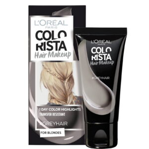 l'oreal paris, colorista hair makeup, semi permanent hair dye, #greyhair, 30 ml