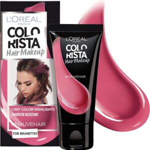 l'oreal paris, colorista hair makeup, semi permanent hair dye, #mauvehair, 30 ml