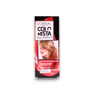 l'oreal paris, colorista hair makeup, semi permanent hair dye, #redhair, 30 ml