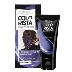 l'oreal paris, colorista hair makeup, semi permanent hair dye, #violethair, 30 ml