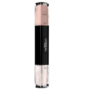 l'oreal paris, infallible, gel effect, nail polish 2 in 1, 001, stay nue, 2 x, 5 ml