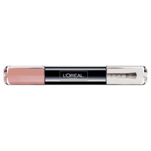 l'oreal paris, infallible, gel effect, nail polish 2 in 1, 012, forever mink, 2 x, 5 ml