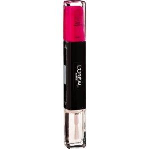 l'oreal paris, infallible, nail polish 2 in 1, 010, keep magenta, 2 x, 5 ml