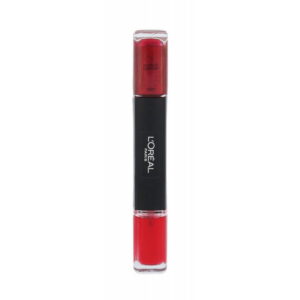 l'oreal paris, infallible, nail polish 2 in 1, 018, scarlet century, 2 x, 5 ml