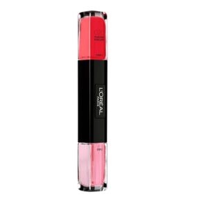 l'oreal paris, infallible, nail polish 2 in 1, 020, fuschia for life, 2 x, 5 ml
