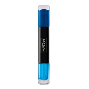 l'oreal paris, infallible, nail polish 2 in 1, 133, blue pallet, 2 x, 5 ml